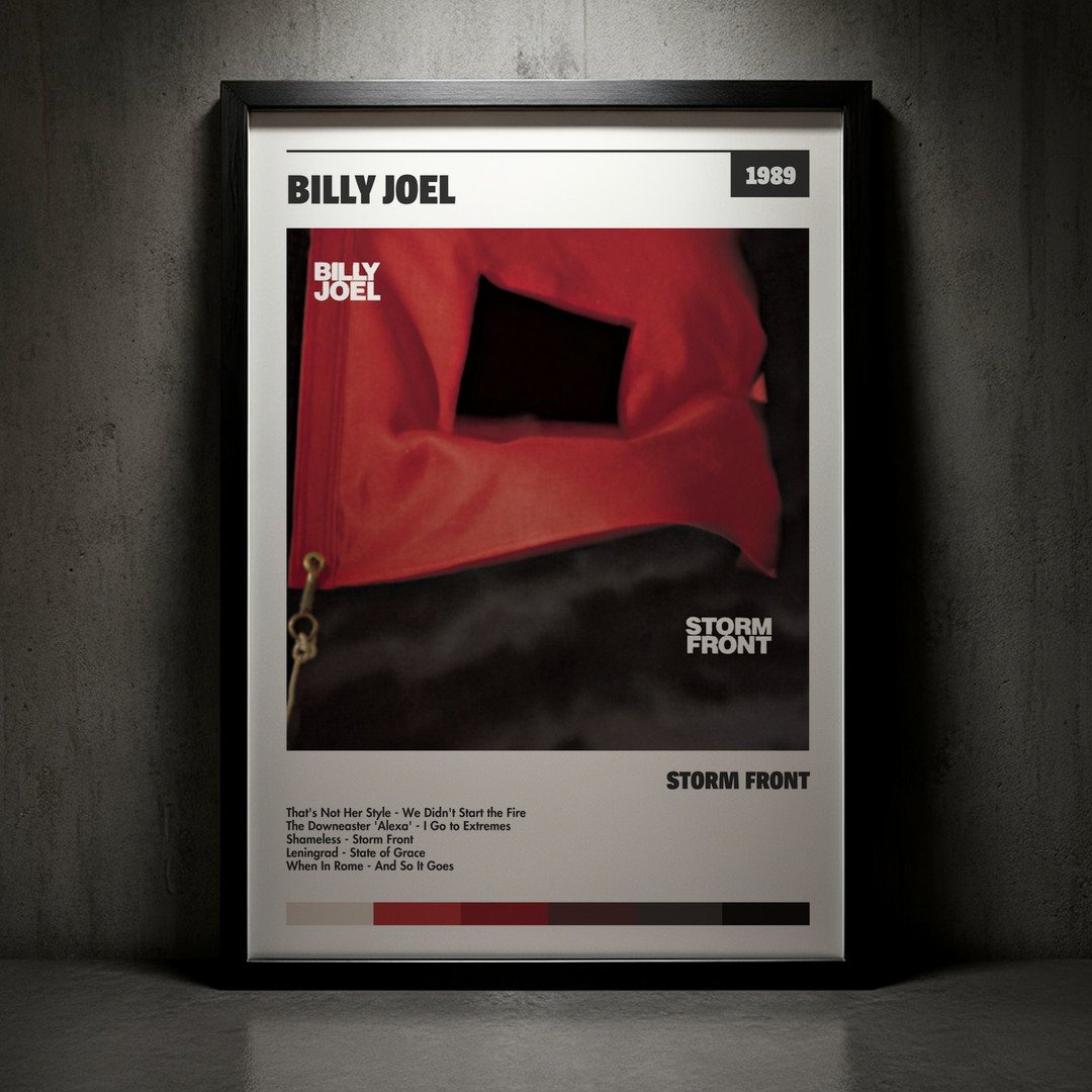 Cuadro Billy Joel - Storm Front