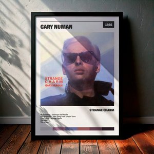Cuadro Gary Numan - Strange Charm