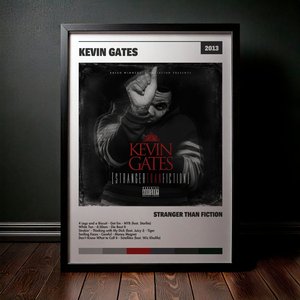 Cuadro Kevin Gates - Stranger Than Fiction