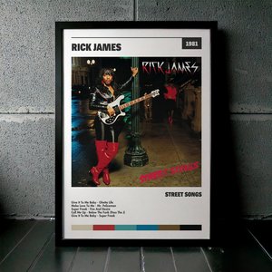 Cuadro Rick James - Street Songs