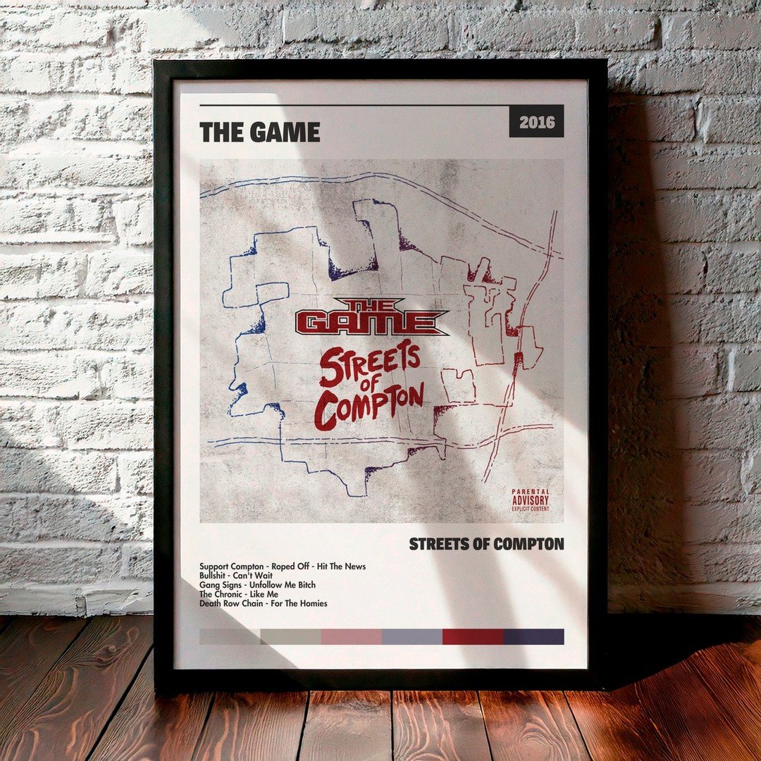 Cuadro The Game - Streets Of Compton