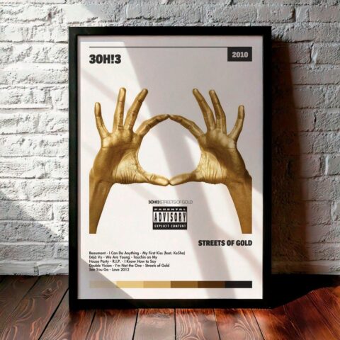 Cuadro 3OH!3 - Streets Of Gold