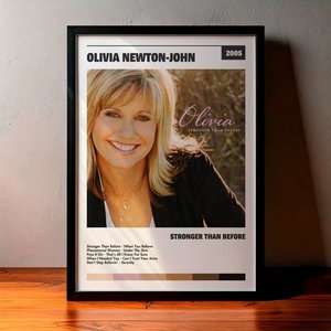 Cuadro Olivia Newton-John - Stronger Than Before