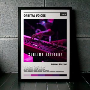 Cuadro orbital voices - Sublime Solitude
