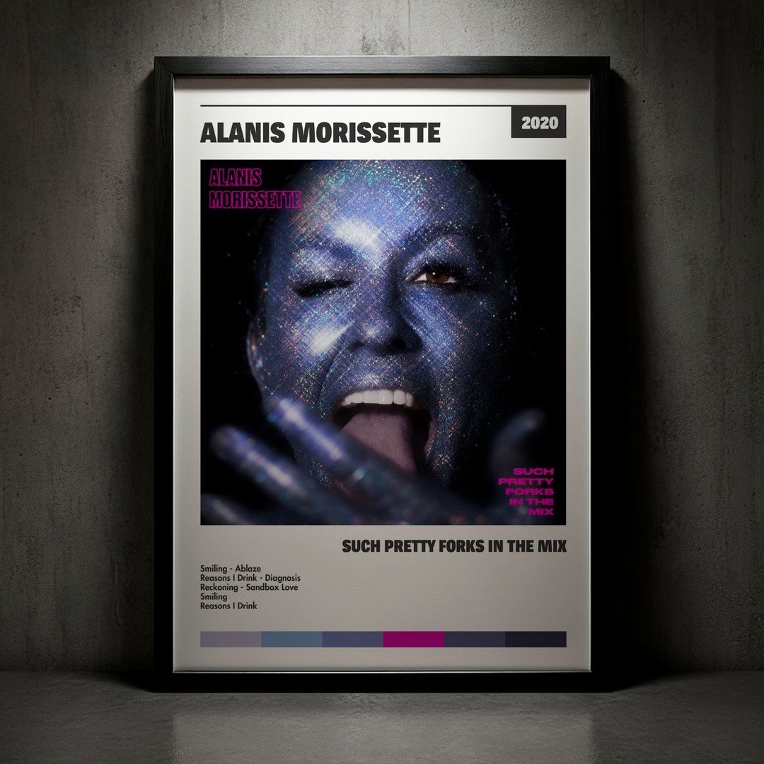 Cuadro Alanis Morissette - Such Pretty Forks in the Mix