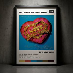 Cuadro The Love Unlimited Orchestra - Super Movie Themes