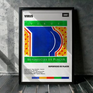 Cuadro Virus - Superficies de Placer