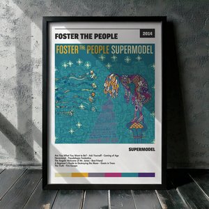 Cuadro Foster The People - Supermodel