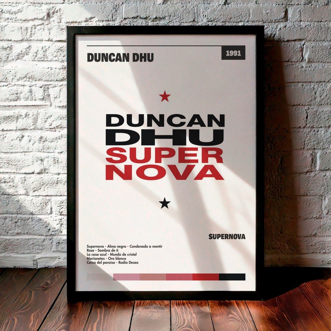 Cuadro Duncan Dhu - Supernova