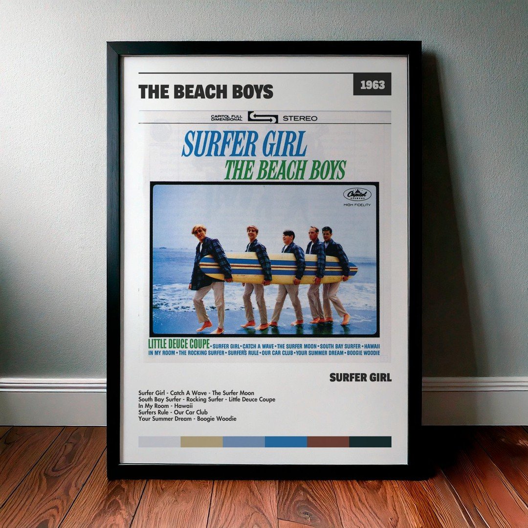 Cuadro The Beach Boys - Surfer Girl