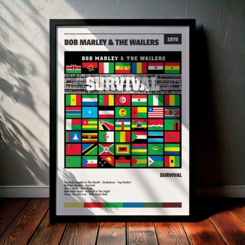 Cuadro Bob Marley & The Wailers - Survival
