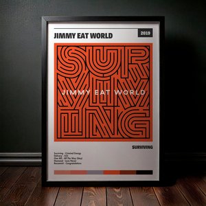 Cuadro Jimmy Eat World - Surviving