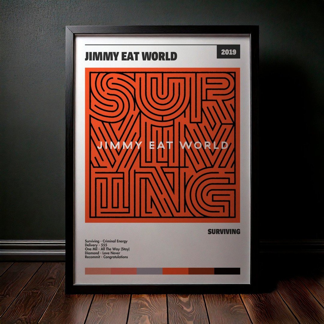Cuadro Jimmy Eat World - Surviving