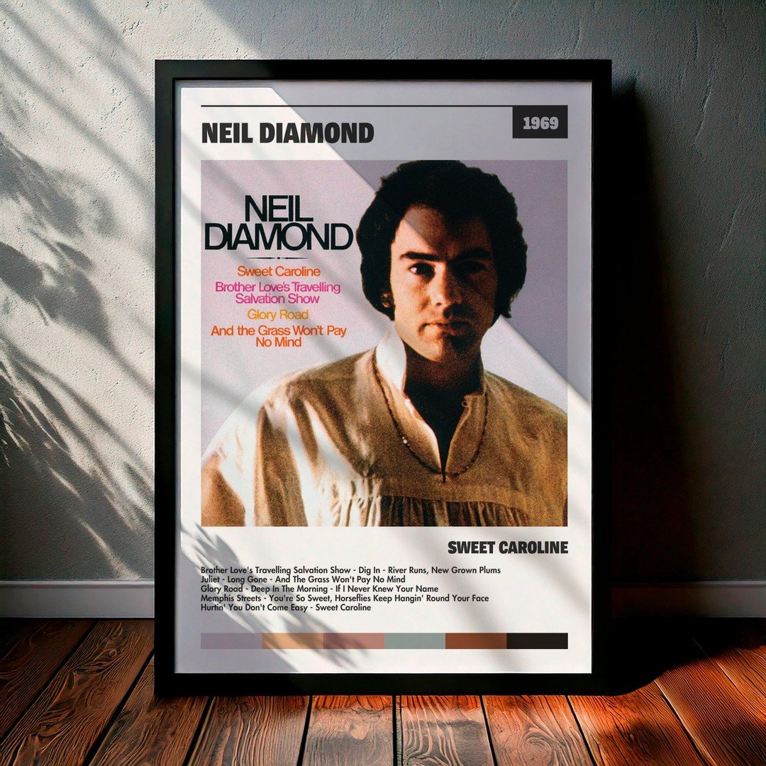 Cuadro Neil Diamond - Sweet Caroline