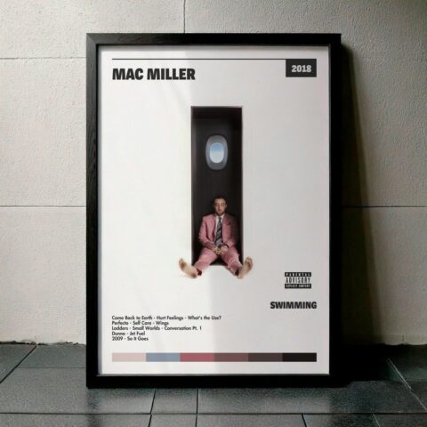 Cuadro Mac Miller - Swimming