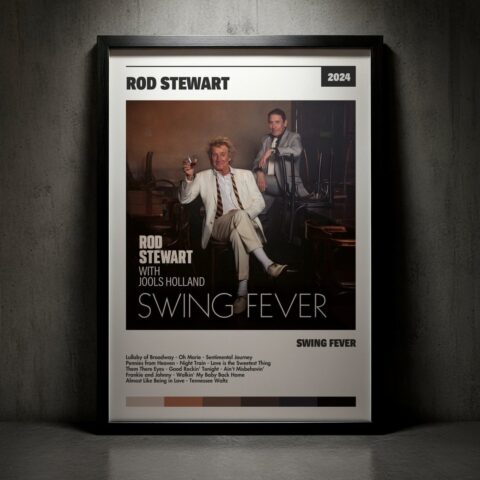 Cuadro Rod Stewart - Swing Fever