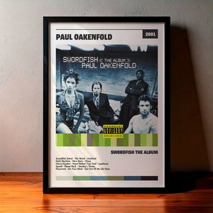 Cuadro Paul Oakenfold - Swordfish The Album
