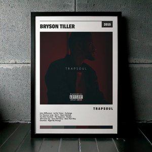 Cuadro Bryson Tiller - T R A P S O U L