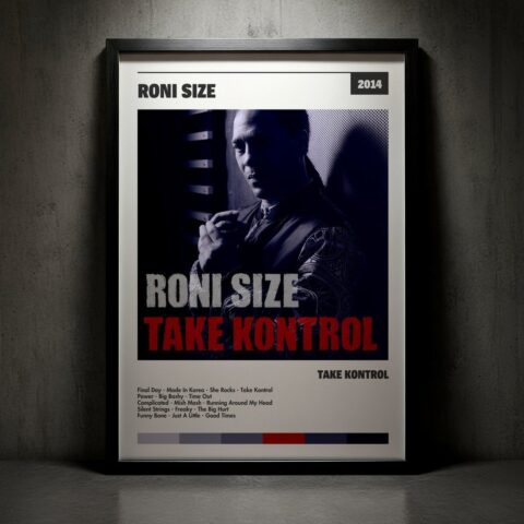 Cuadro Roni Size - Take Kontrol
