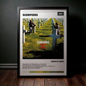 Cuadro Scorpions - Taken by Force