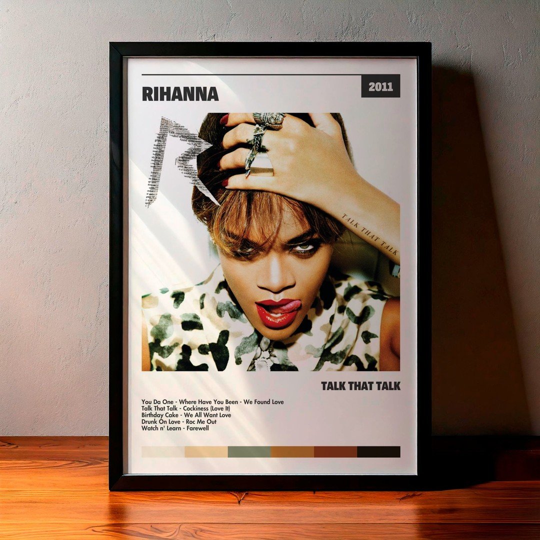 Cuadro Rihanna - Talk That Talk