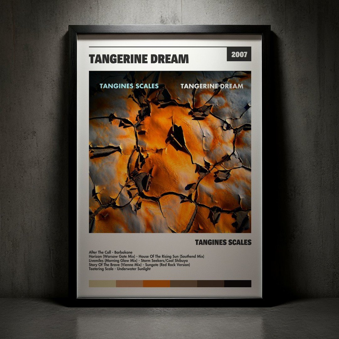Cuadro Tangerine Dream - Tangines Scales
