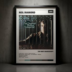 Cuadro Neil Diamond - Tap Root Manuscript