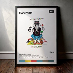Cuadro Bloc Party - Tapes