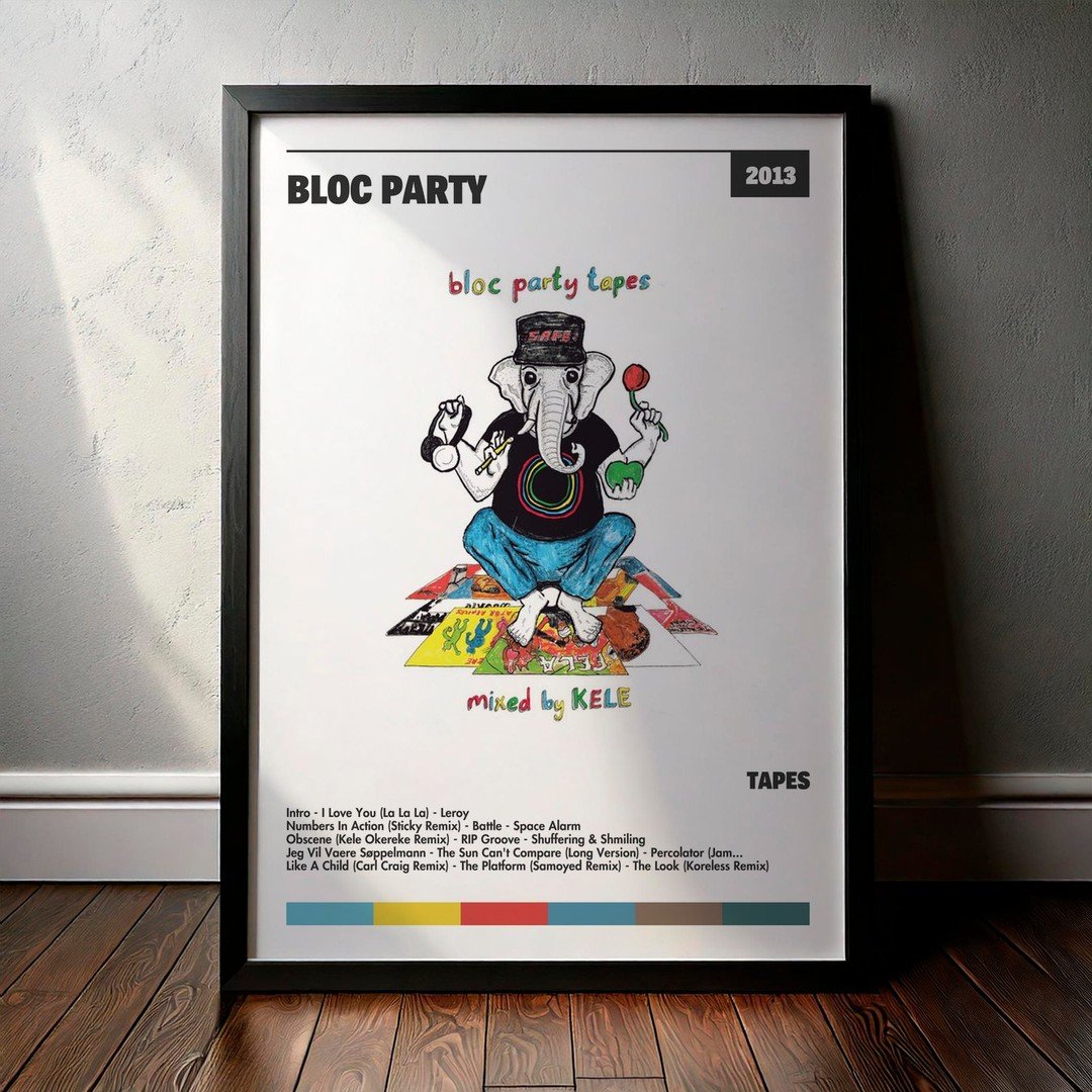 Cuadro Bloc Party - Tapes