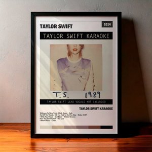 Cuadro Taylor Swift - Taylor Swift Karaoke
