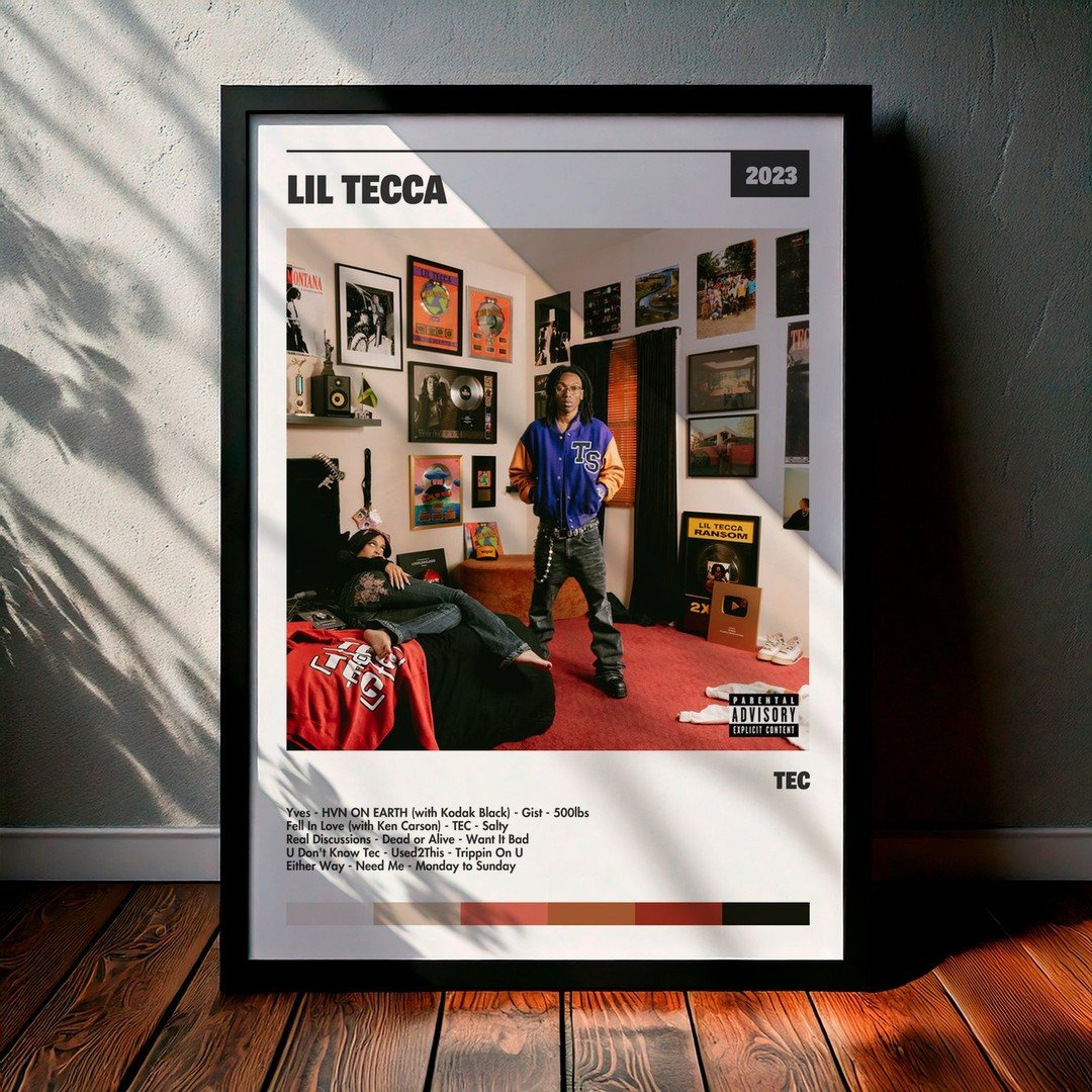 Cuadro Lil Tecca - TEC