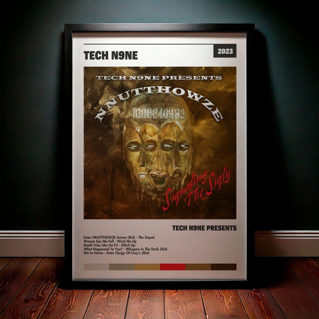 Cuadro Tech N9ne - Tech N9ne Presents