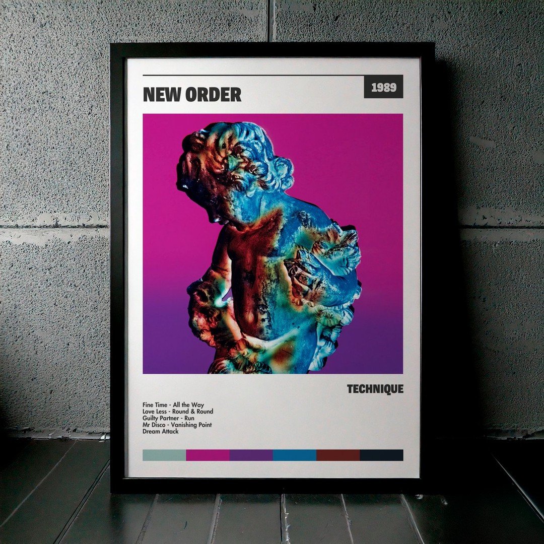 Cuadro New Order - Technique