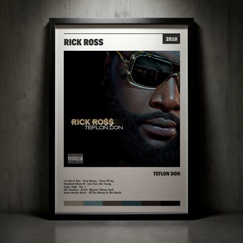 Cuadro Rick Ross - Teflon Don