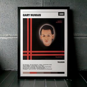 Cuadro Gary Numan - Telekon