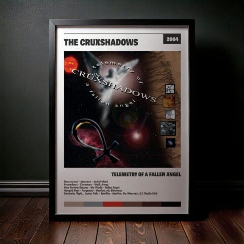 Cuadro The Crüxshadows - Telemetry of a Fallen Angel