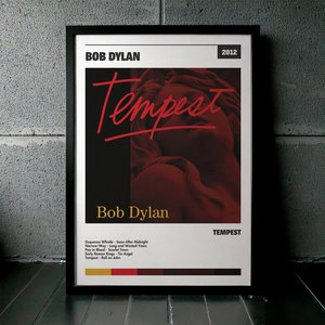 Cuadro Bob Dylan - Tempest