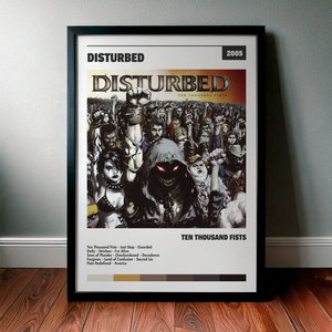Cuadro Disturbed - Ten Thousand Fists