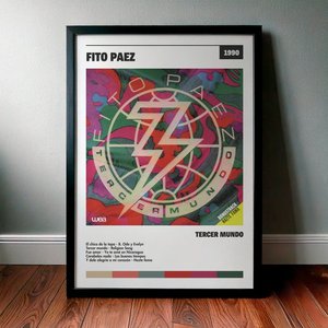 Cuadro Fito Paez - Tercer Mundo