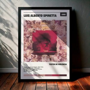 Cuadro Luis Alberto Spinetta - Téster de Violencia