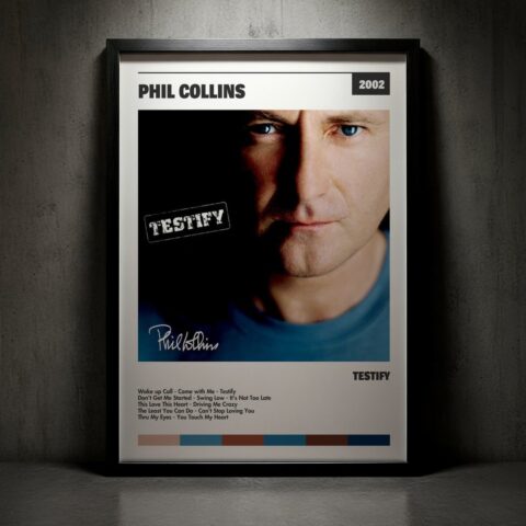 Cuadro Phil Collins - Testify