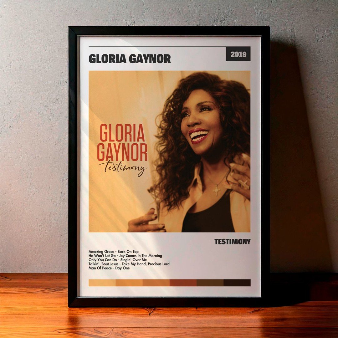 Cuadro Gloria Gaynor - Testimony
