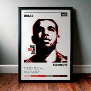 Cuadro Drake - Thank Me Later