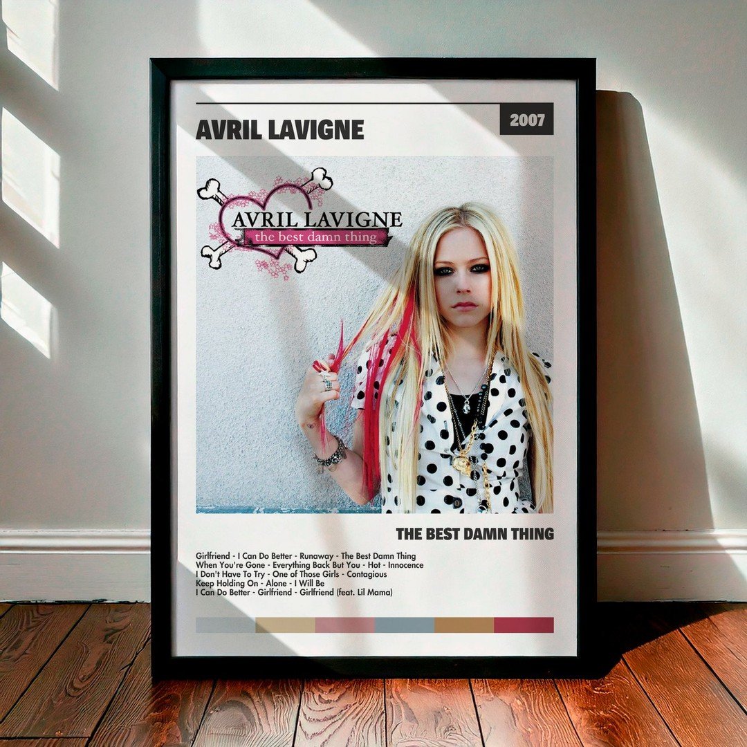 Cuadro Avril Lavigne - The Best Damn Thing