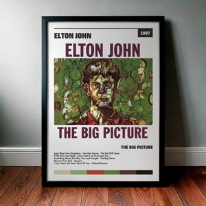 Cuadro Elton John - The Big Picture