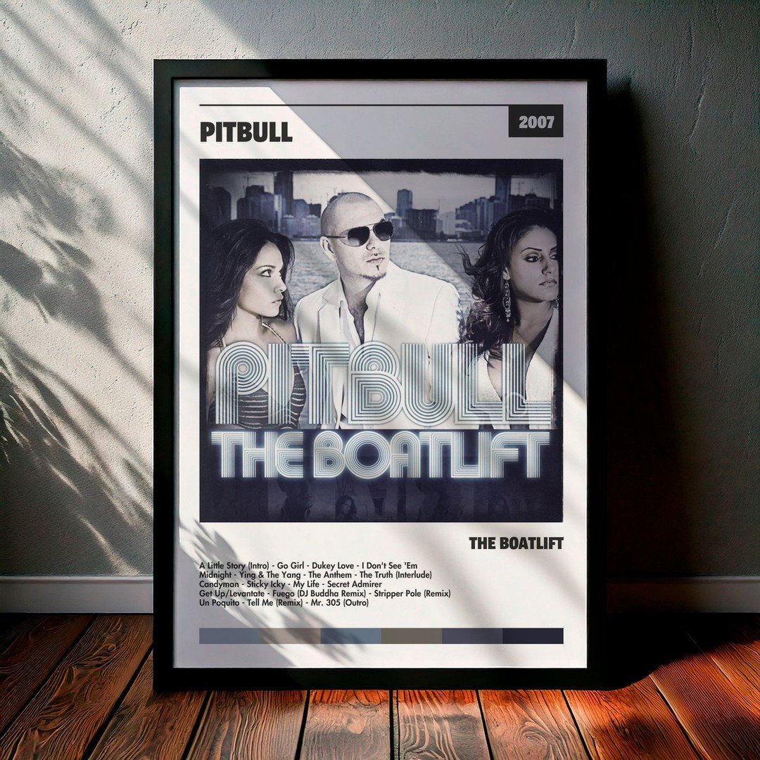Cuadro Pitbull - The Boatlift