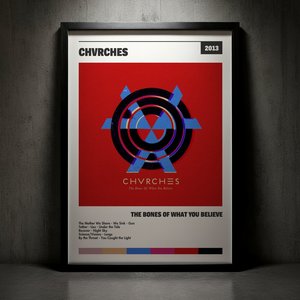 Cuadro CHVRCHES - The Bones of What You Believe
