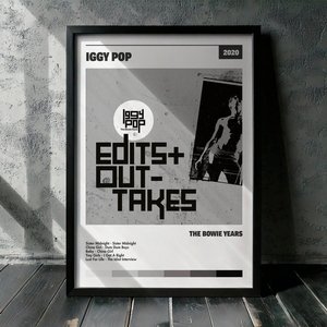 Cuadro Iggy Pop - The Bowie Years