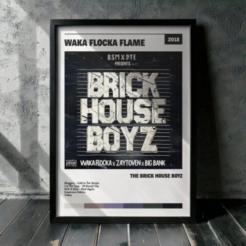 Cuadro Waka Flocka Flame - The Brick House Boyz