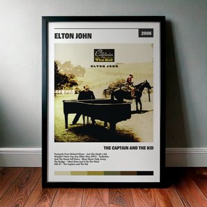 Cuadro Elton John - The Captain and The Kid